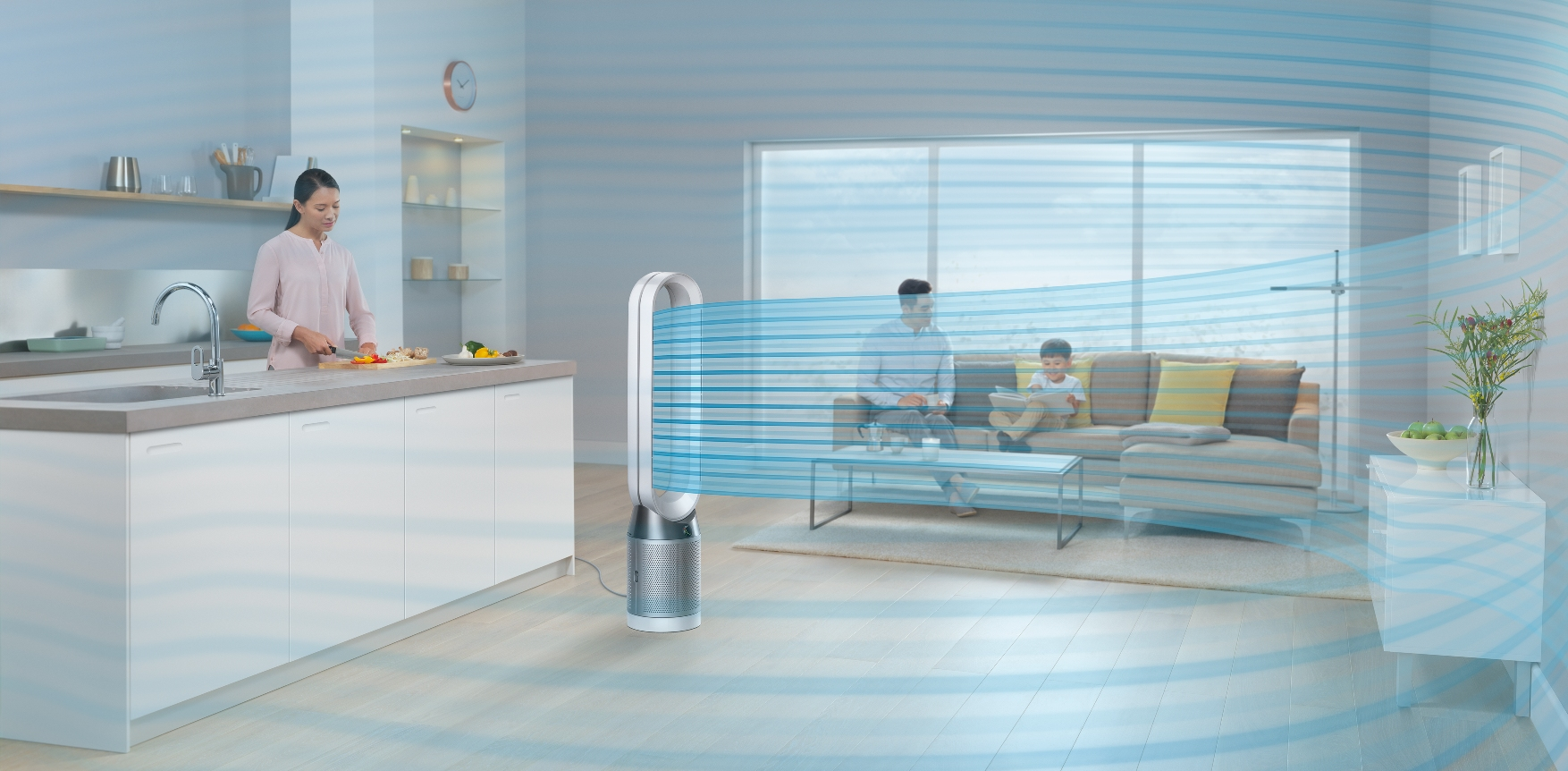 DYSON Pure Cool™ légtisztító ventilátor TP04