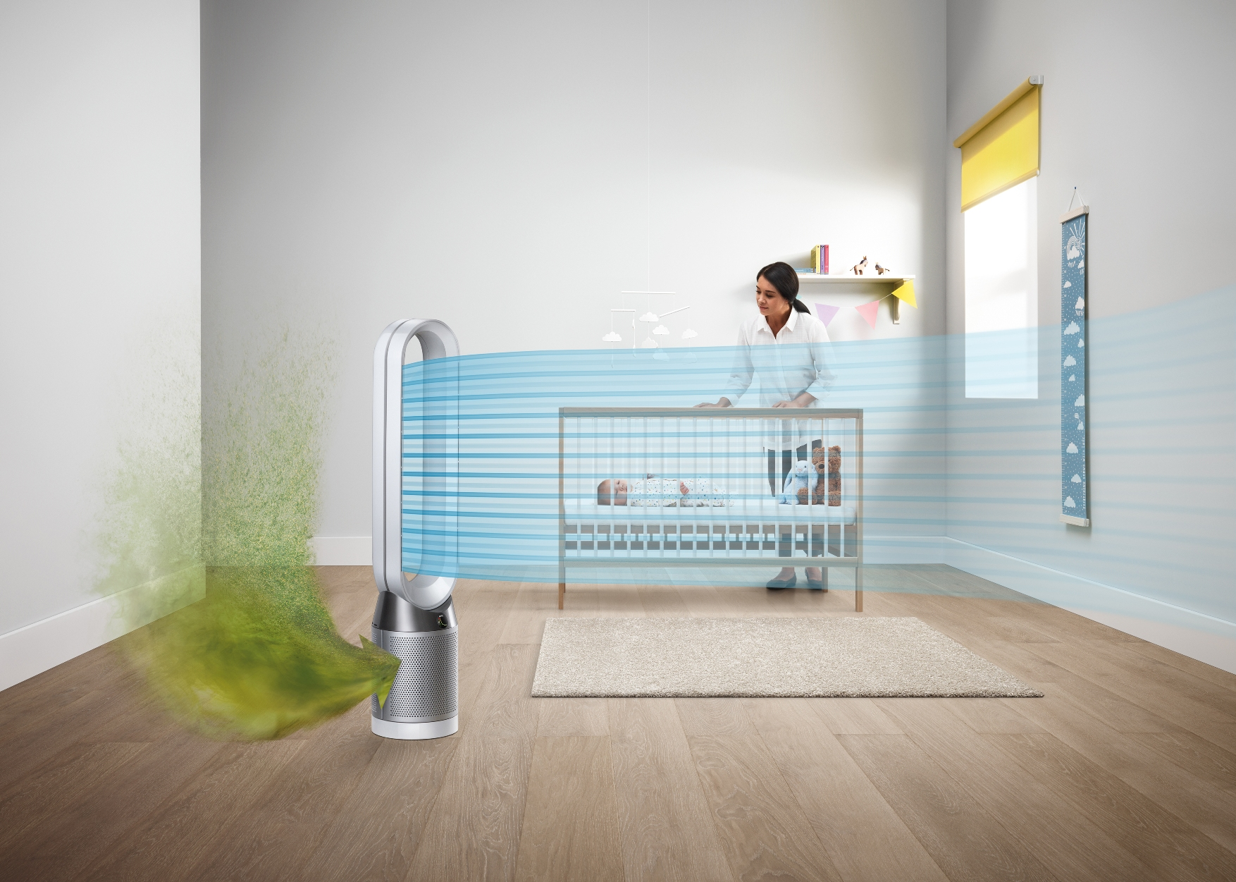 DYSON Pure Cool™ légtisztító ventilátor TP04
