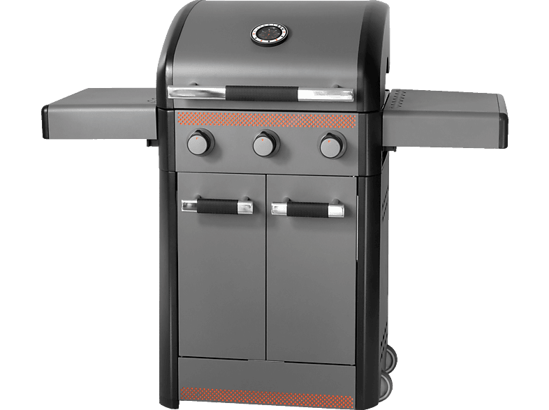 SUNSET BBQ 10.111.196 Verona 3B Gasgrill, (11500 Watt) Silber