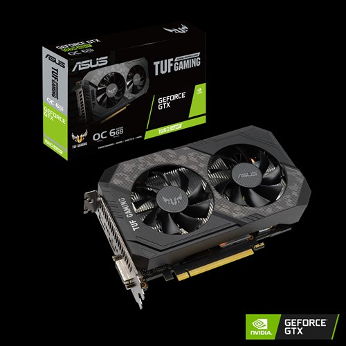 ASUS Geforce® GTX 1660 SUPER™ TUF Gaming OC 6GB (90YV0DT2-M0NA00) (NVIDIA, Grafikkarte)