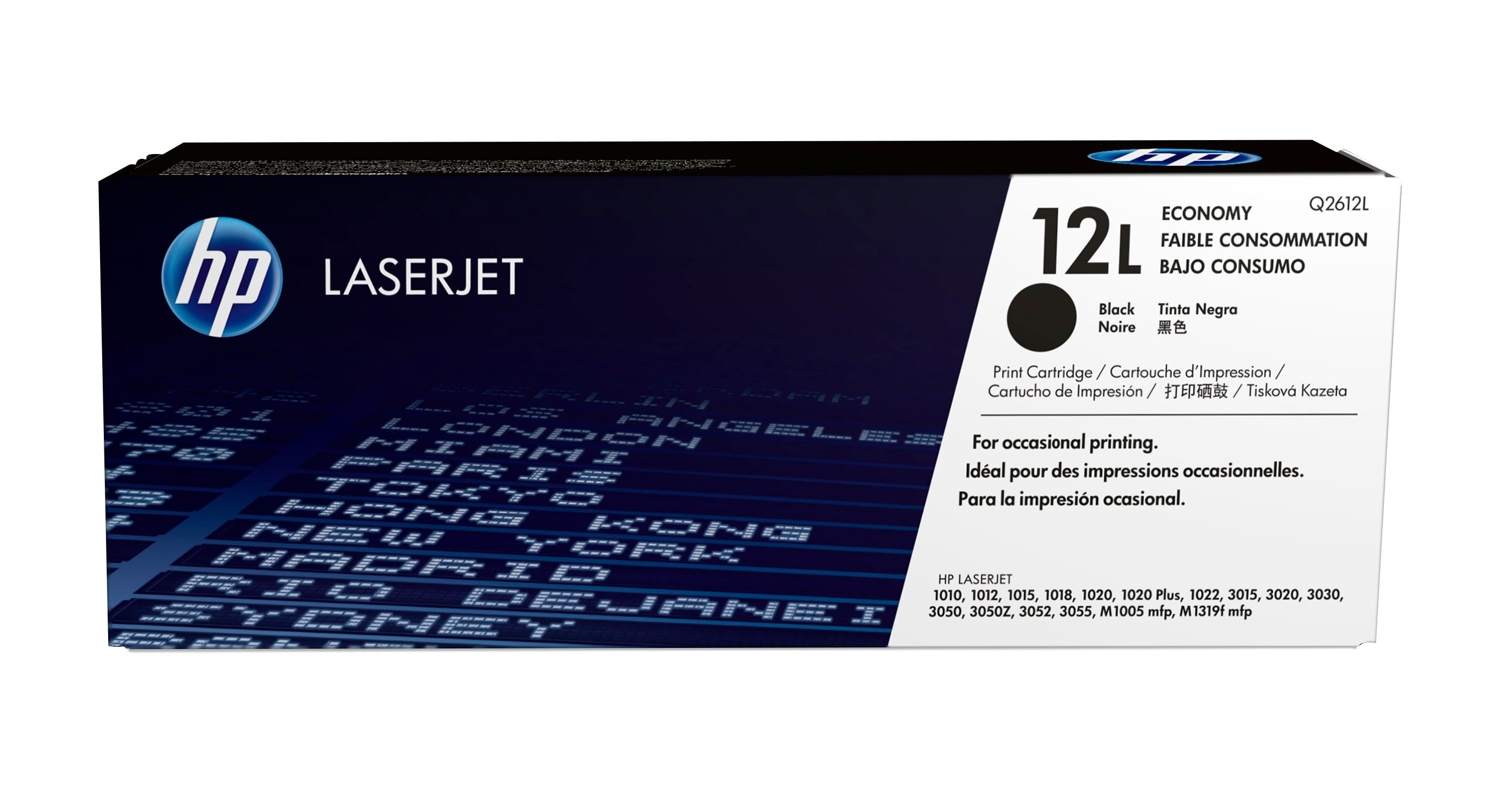 HEWLETT PACKARD Q2612L NEGRO LASERJET Q2612A ECONOM