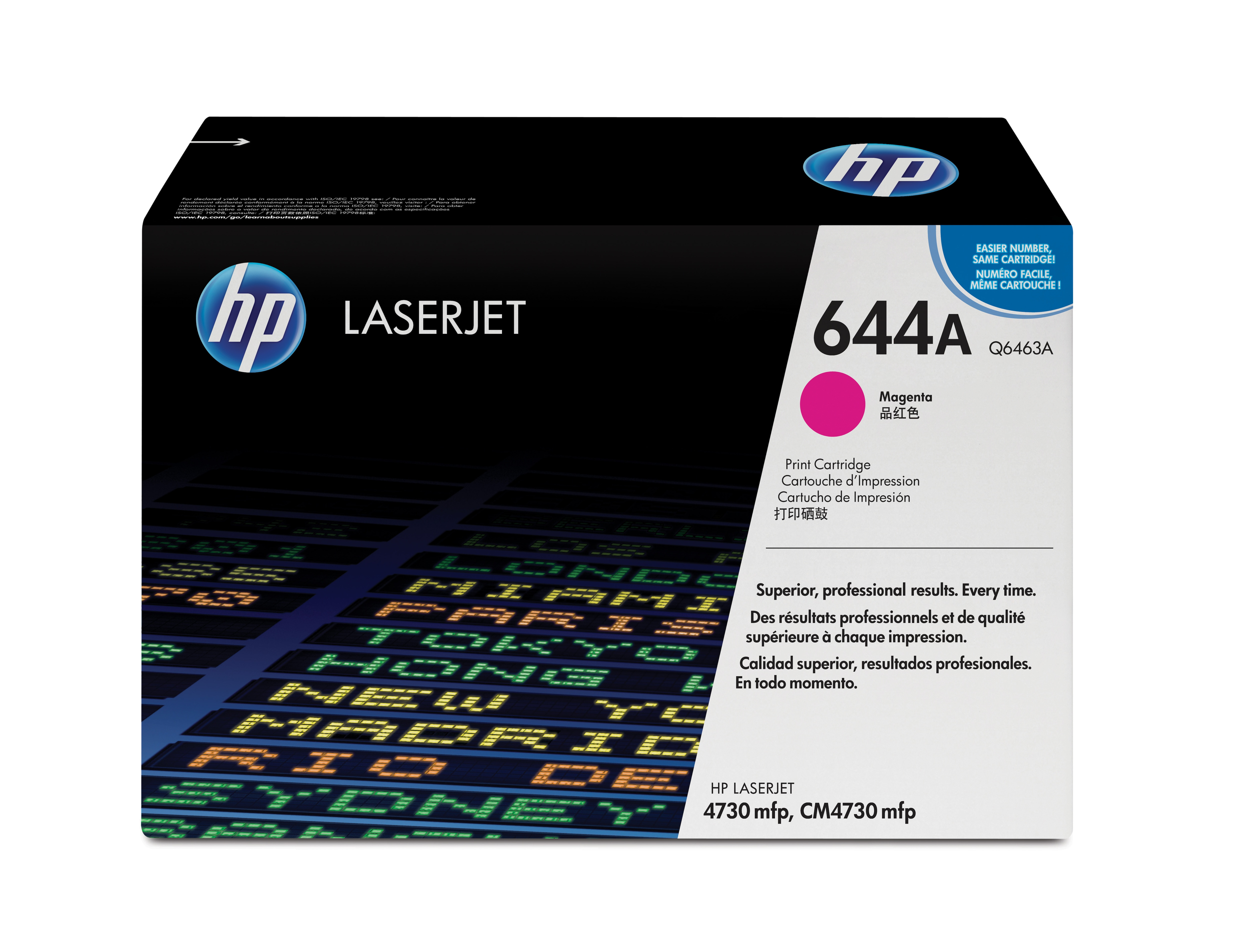 HP 644A - Magenta - original - LaserJet - cartucho de tóner (Q6463A ) - para Color LaserJ