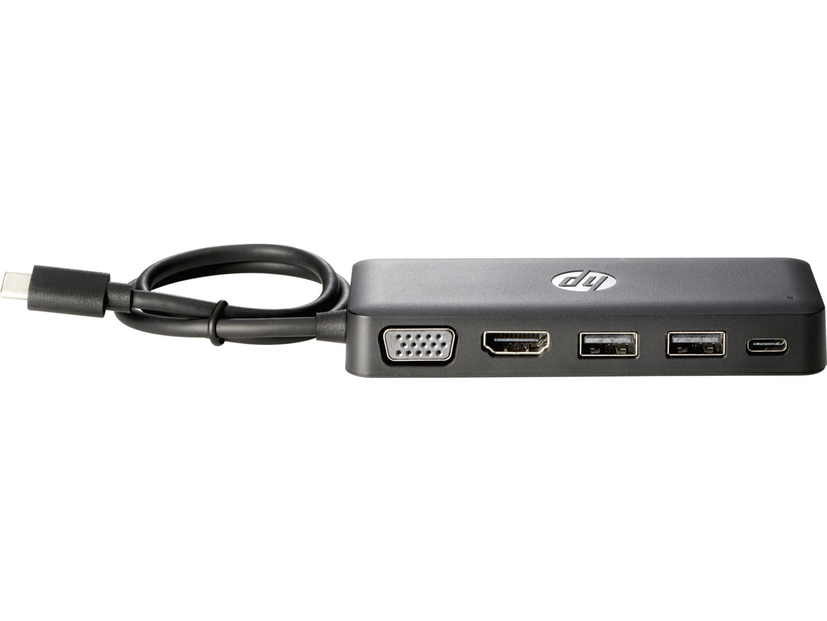 HP - B2B USB-C Travel HUB, Schwarz