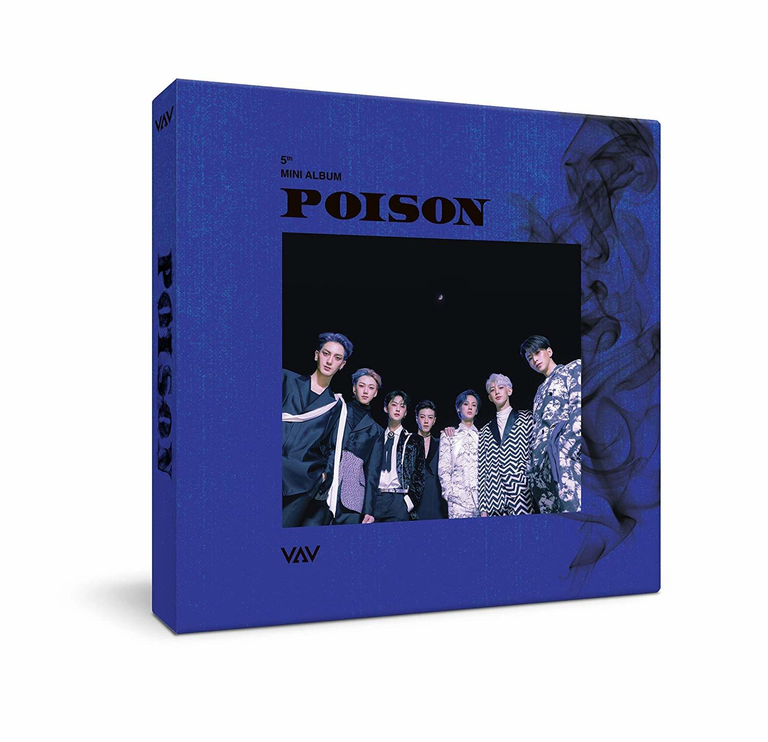 A POISON nevű VAV mini album borítója a zenekarral.
