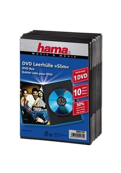 HAMA DVD slim box 10-pack zwart kopen? | MediaMarkt