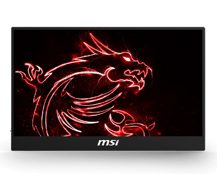 Monitor gaming - MSI Optix MAG161V, 15.6", IPS LED Full HD, 1ms, Mini-HDMI, USB Tipo C, Negro