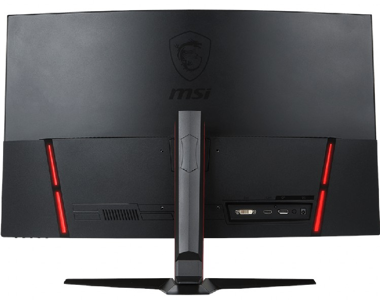 Monitor gaming - MSI Optix AG32CV Curvo, 31.5", VA LED, Full HD, 165 hz, 1ms, AMD FreeSync, HDMI, Negro