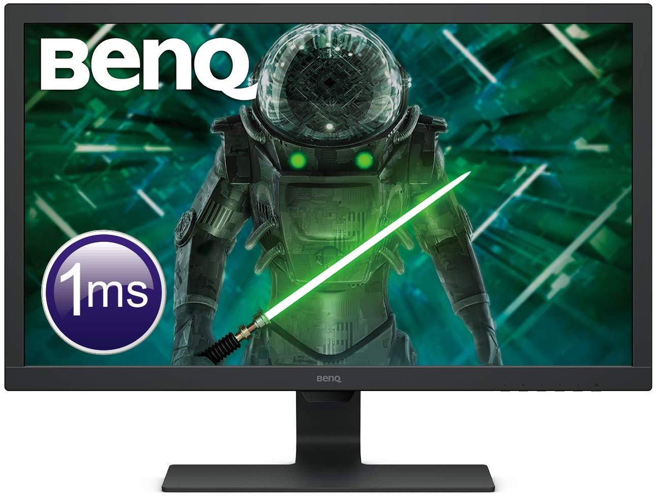 Monitor gaming - Benq GL2780, 27" Full HD, TN LED, 1 ms, Eye-Care, 16:9, HDMI, Negro