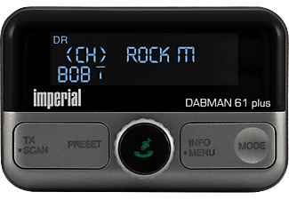 IMPERIAL DABMAN 61 plus - FM-Transmitter (Schwarz)