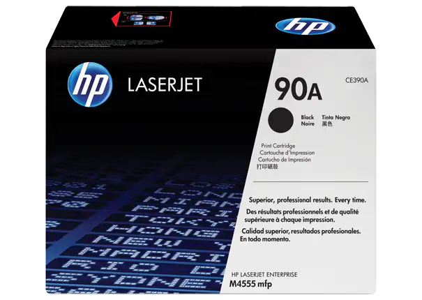 HP 90A fekete eredeti LaserJet tonerkazetta (CE390A)