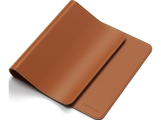 SATECHI Eco-Leather - Sous-main (Marron)