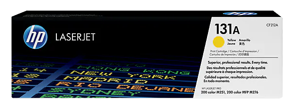 HP 131A sárga eredeti LaserJet tonerkazetta (CF212A)