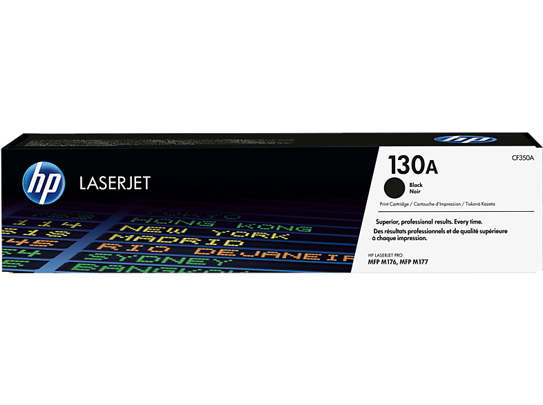 HP 130A fekete eredeti LaserJet tonerkazetta (CF350A)