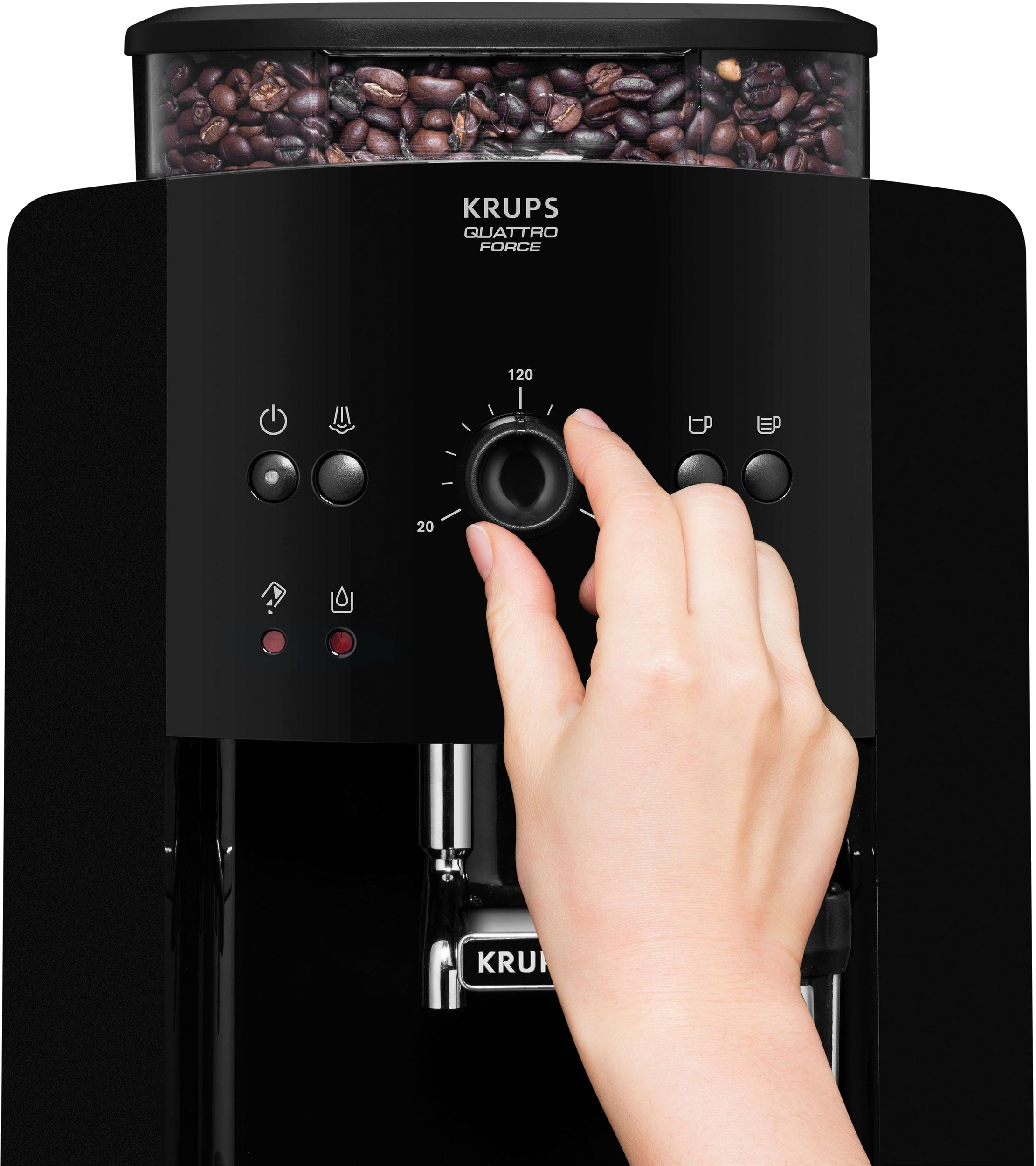 KRUPS EA811010 Arabica automata kávéfőző fekete