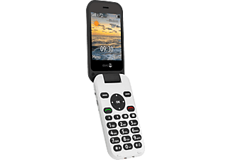 DORO 6620 - Telefono cellulare pieghevole (Nero/Bianco)