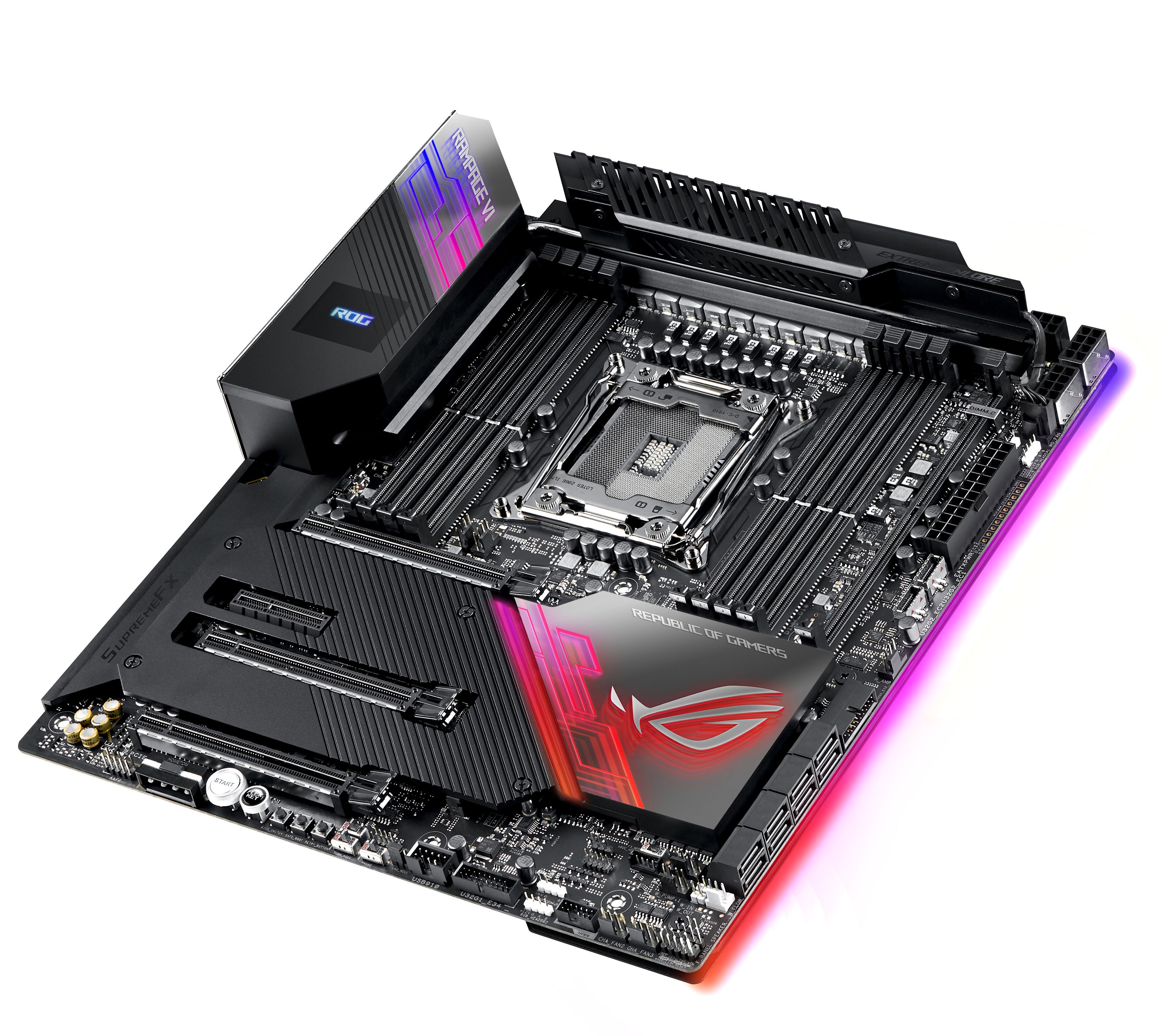 ASUS ROG Rampage VI Extreme Encore Mainboard Schwarz