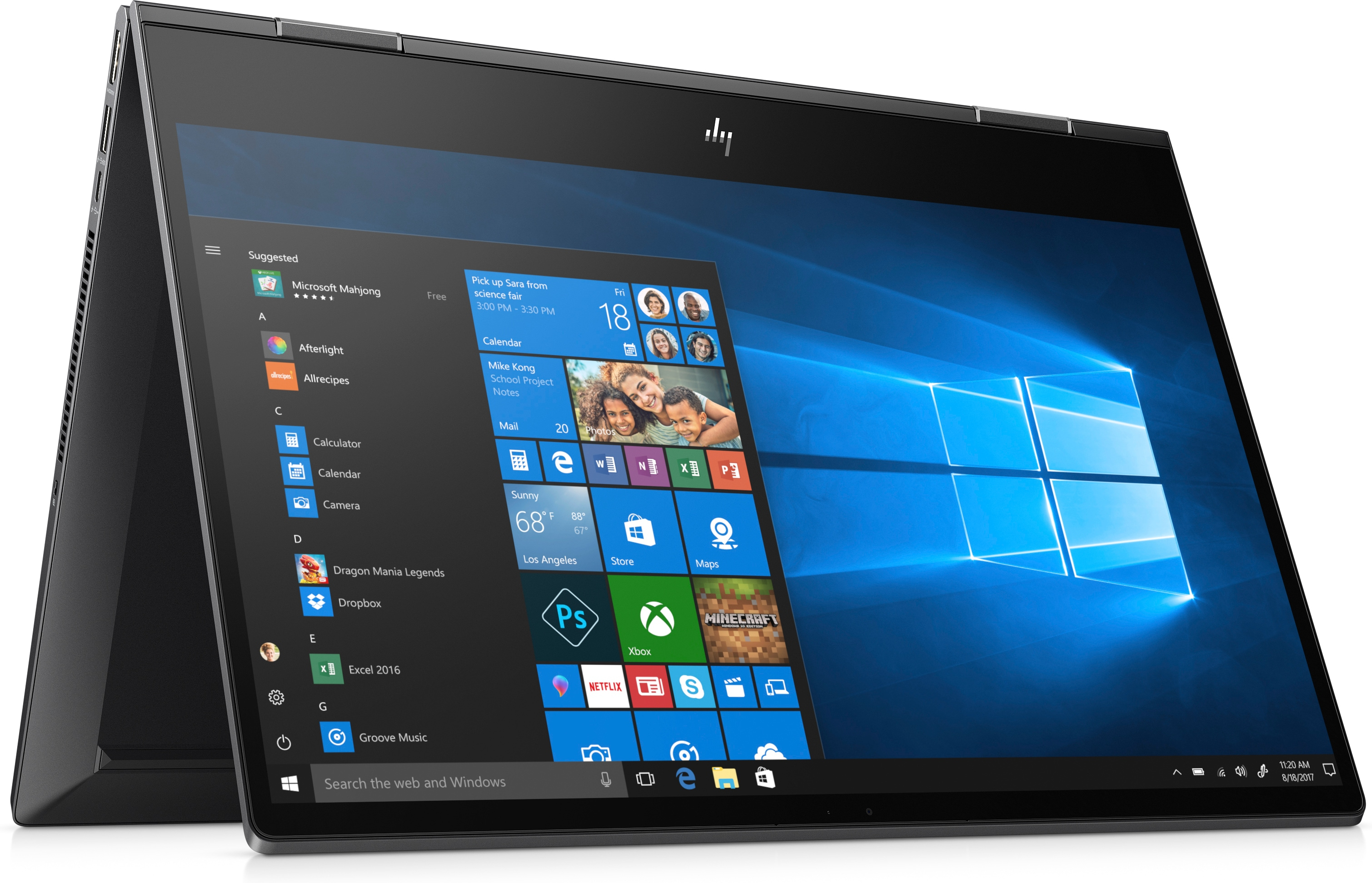 HP ENVY x360 15-ds0844nz - Convertible 2 in 1 Laptop (15.6 ", 512 GB SSD, Nightfall Black)