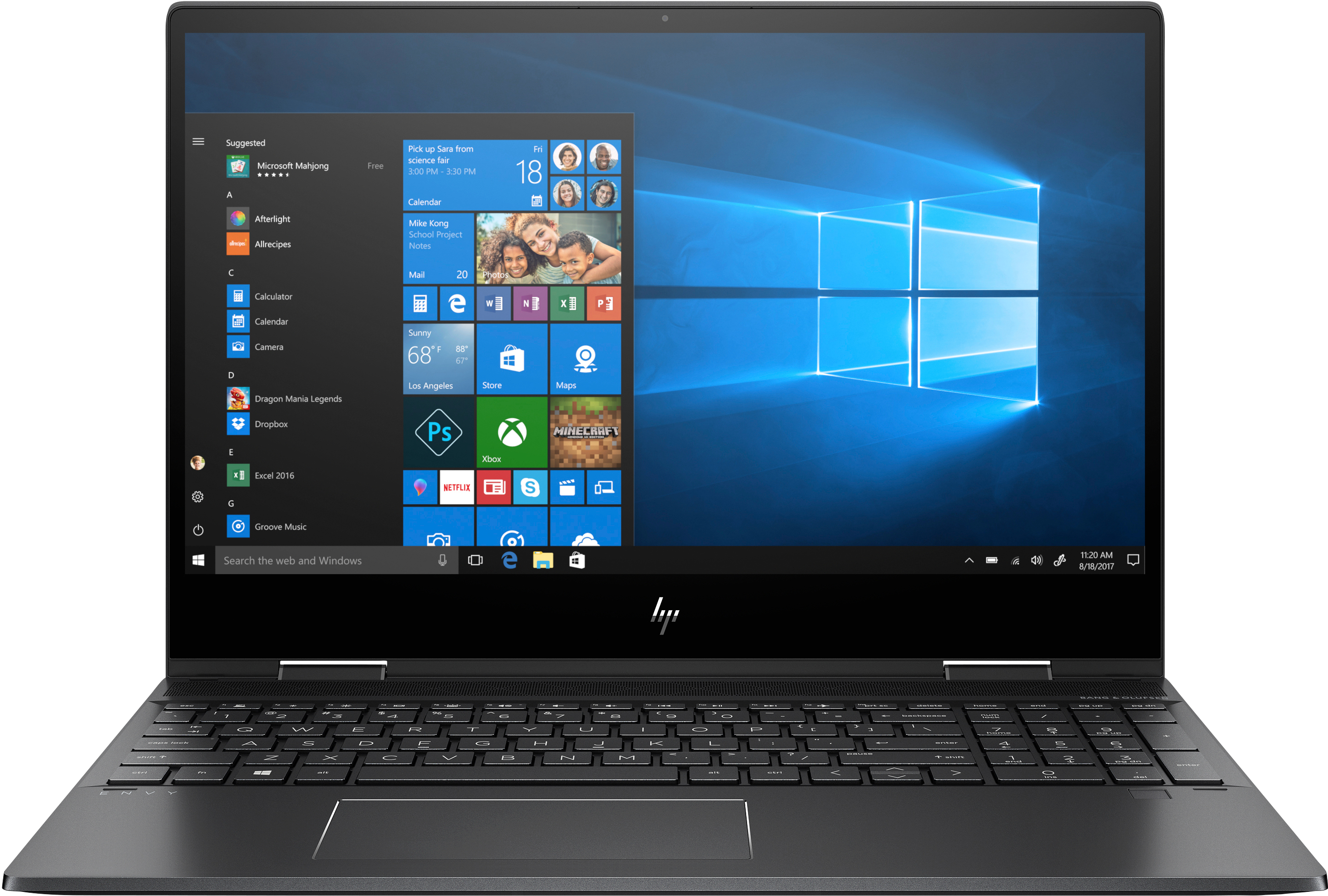 HP ENVY x360 15-ds0844nz - Convertible 2 in 1 Laptop (15.6 ", 512 GB SSD, Nightfall Black)