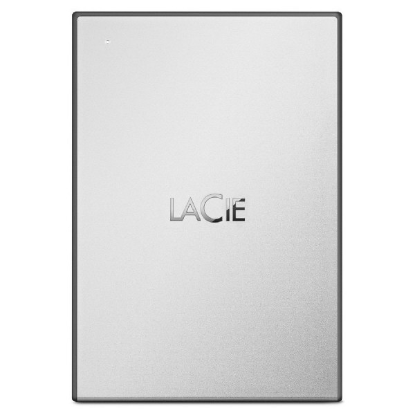 Disco duro externo 4 TB - LaCie STHY2000800, USB 3.0, HDD, Para PC, 2.5", Negro