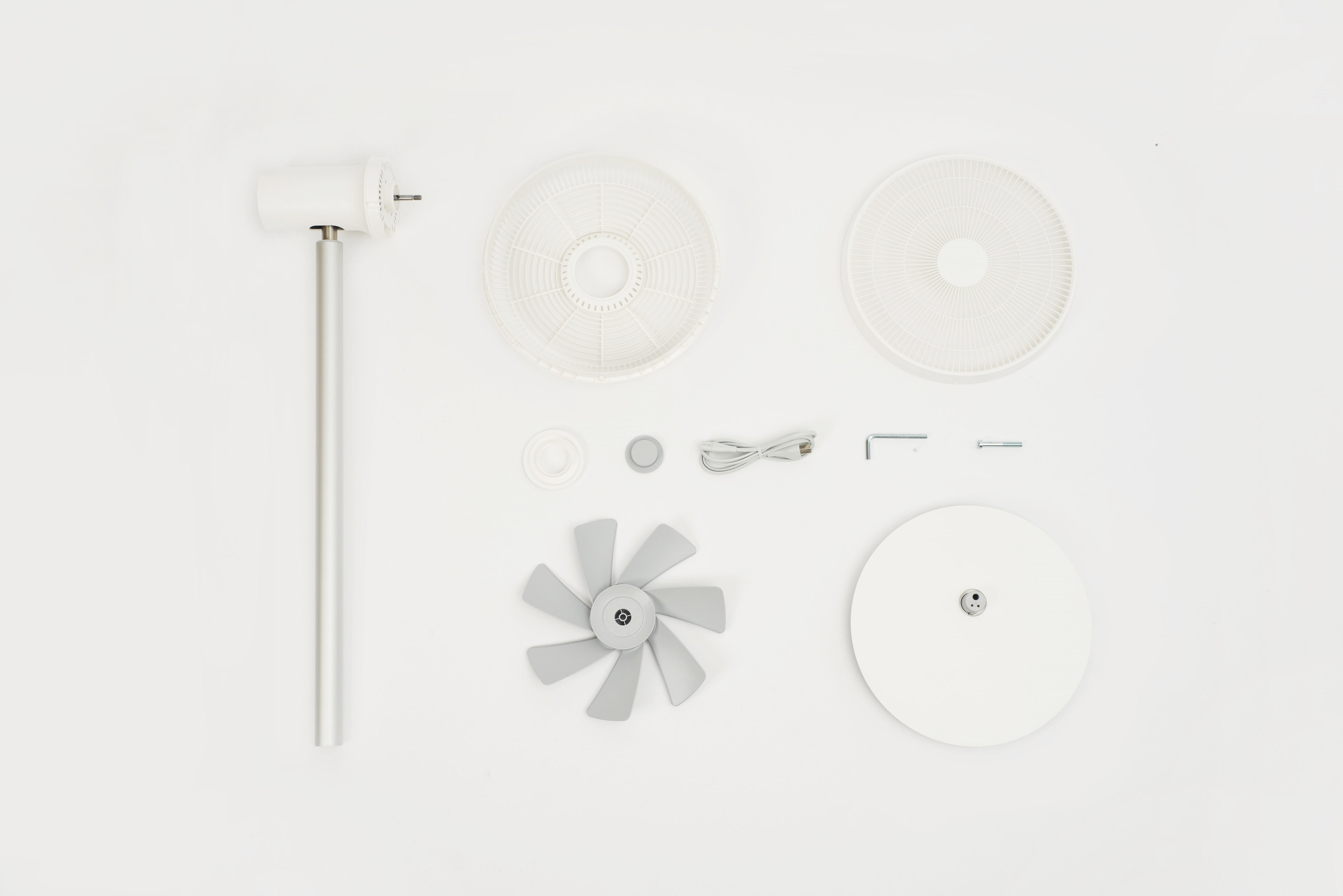 SMARTMI SMARTMI Standing Fan 2S  Standventilator Weiß (33,6 Watt)