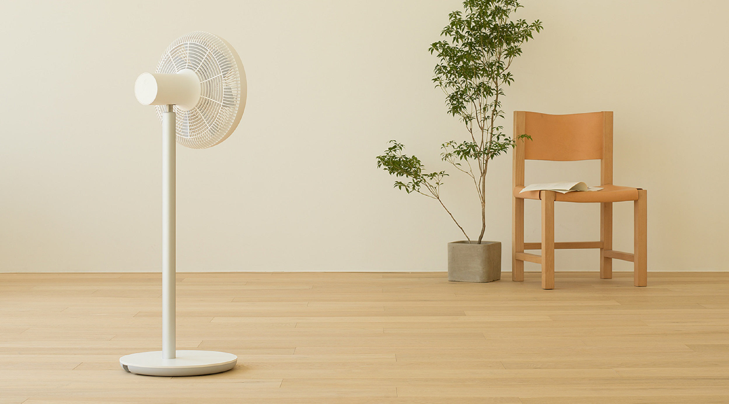 SMARTMI SMARTMI Standing Fan 2S  Standventilator Weiß (33,6 Watt)
