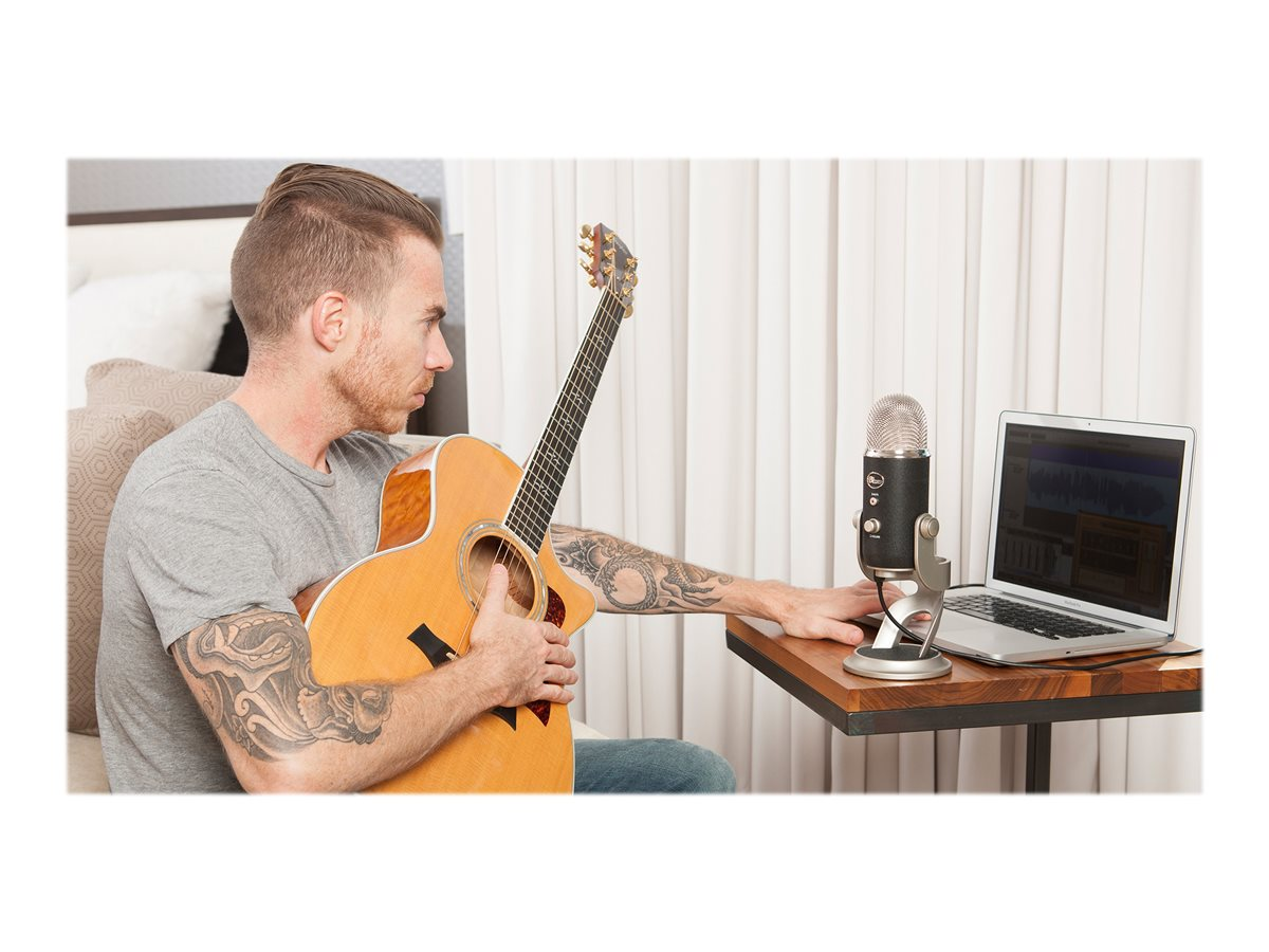 BLUE MICROPHONES Yeti Pro USB Mikrofon, Schwarz
