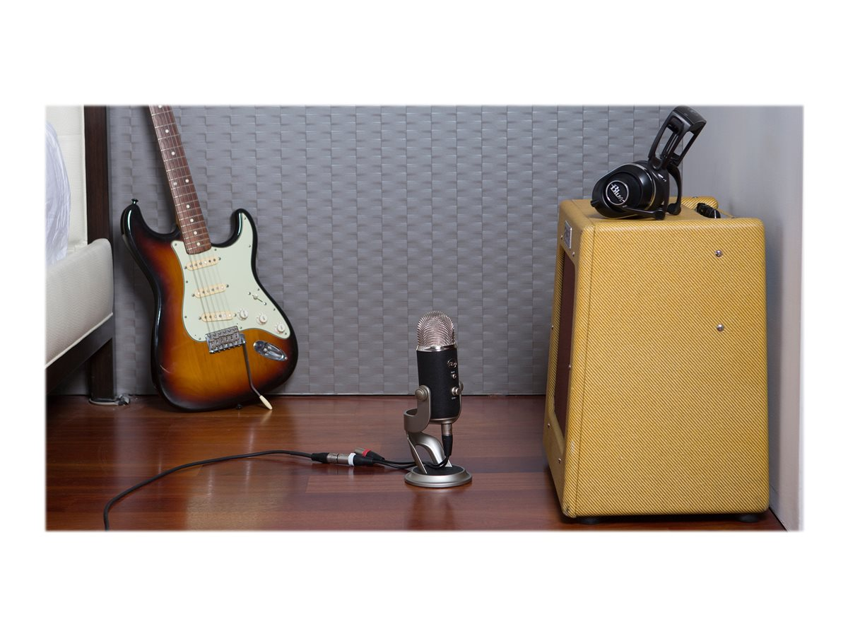 BLUE MICROPHONES Yeti Pro USB Mikrofon, Schwarz