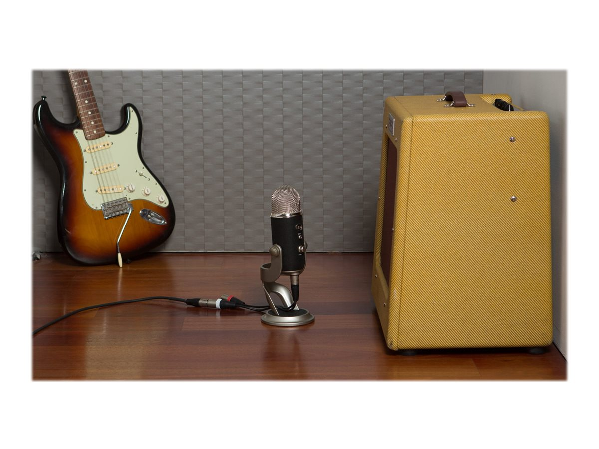 BLUE MICROPHONES Yeti Pro USB Mikrofon, Schwarz
