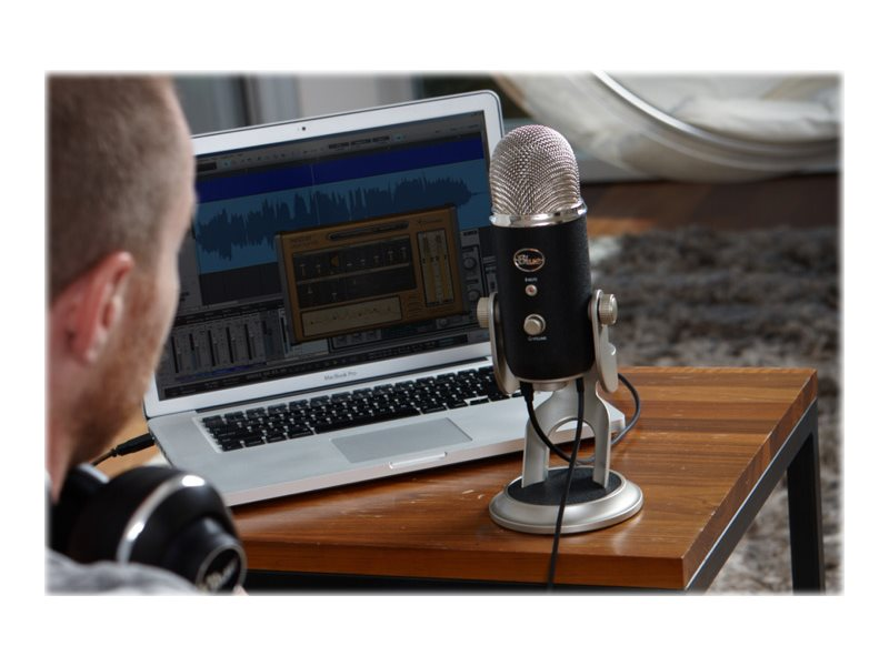 BLUE MICROPHONES Yeti Pro USB Mikrofon, Schwarz
