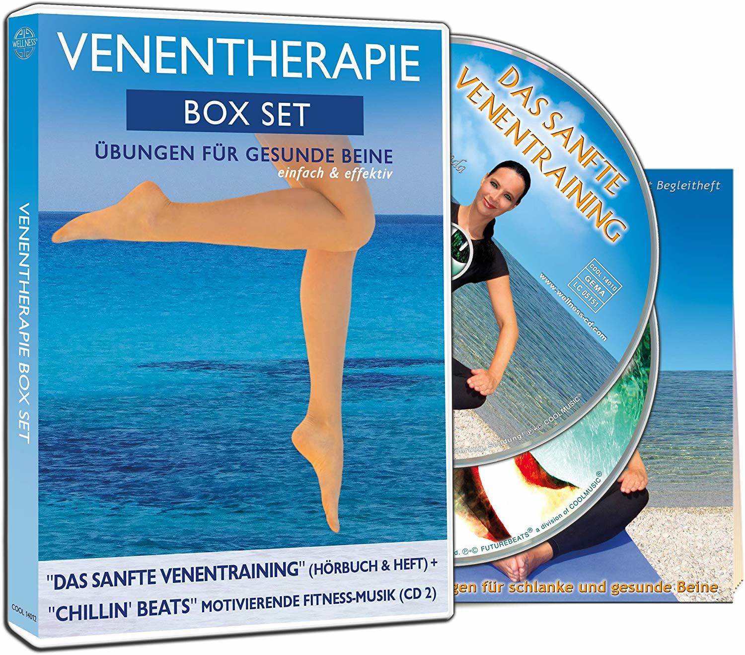 Canda - Box Übungen Beine - (CD) Venentherapie Set: gesunde für