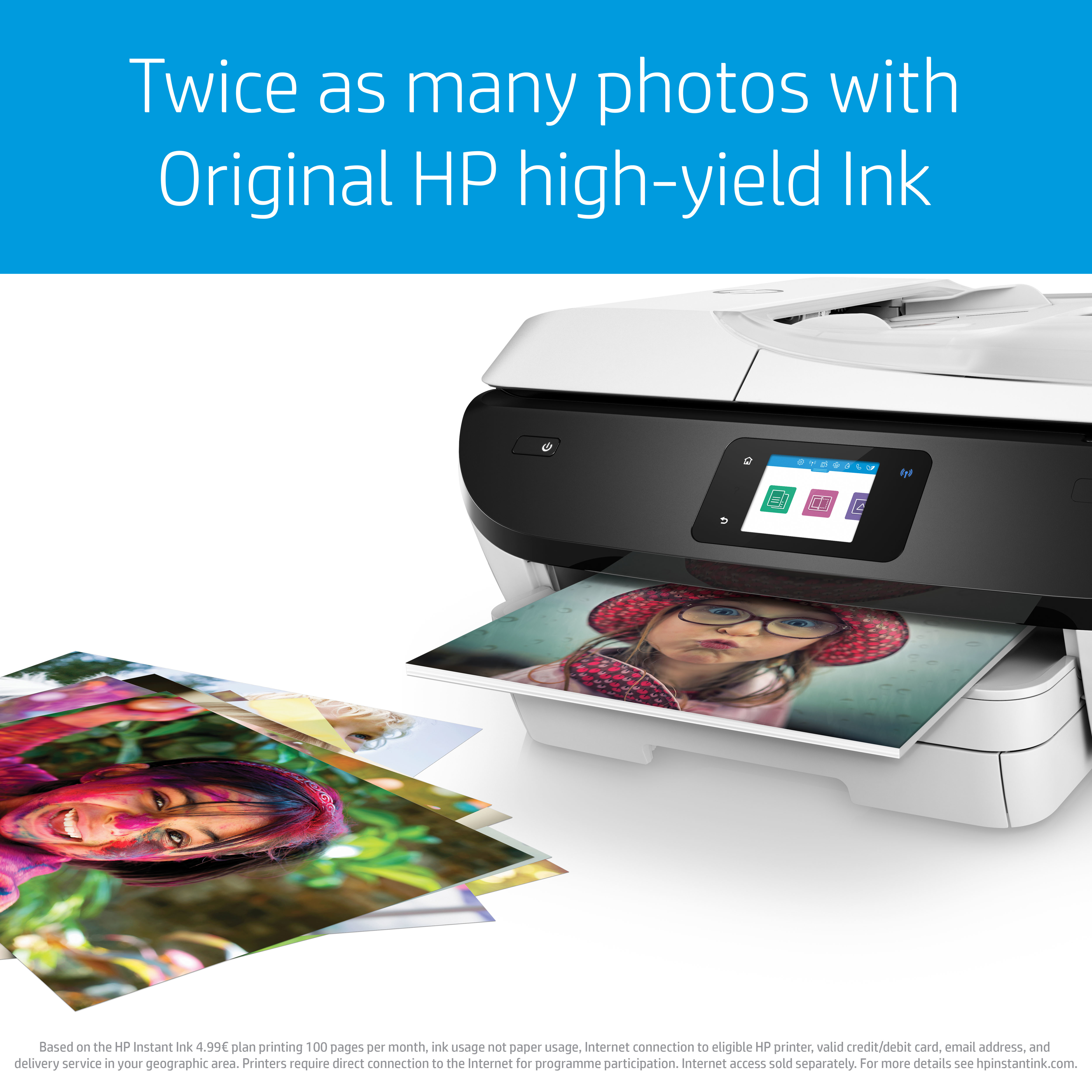 HP ENVY Multifunktionsdrucker Netzwerkfähig Photo Inkjet 7830 (Instant Thermal WLAN 4-in-1 Ink)