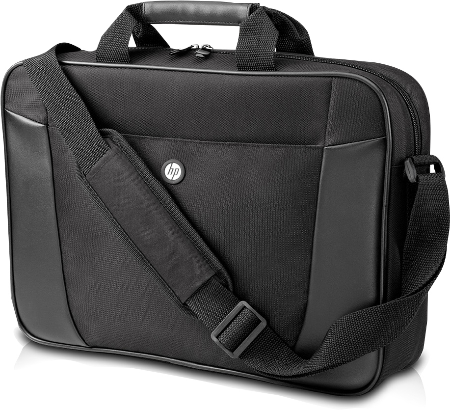 HP Essential Top Load Notebooktasche Aktentasche für Universal HDF-Polsterung, Schwarz