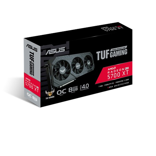ASUS Radeon™ RX 5700 XT TUF 3 Gaming OC 8GB (90YV0DA0-M0NA00) (AMD, Grafikkarte)