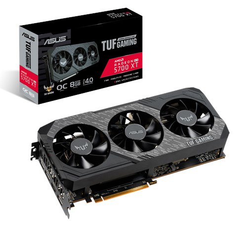 ASUS Radeon™ RX 5700 XT TUF 3 Gaming OC 8GB (90YV0DA0-M0NA00) (AMD, Grafikkarte)