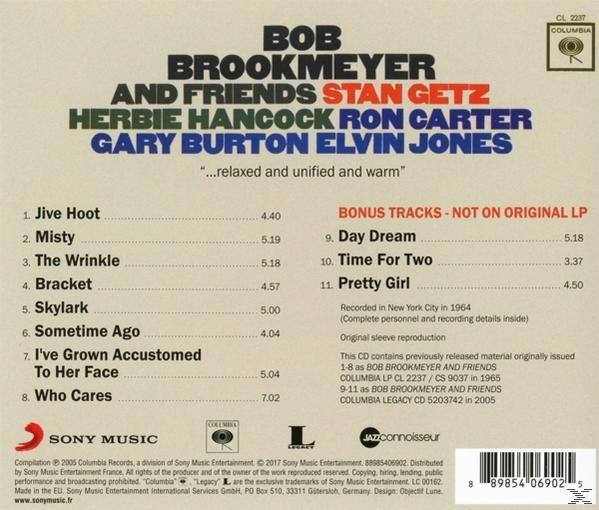 Bob Brookmeyer - Bob Brookmeyer & Friends  - (CD)