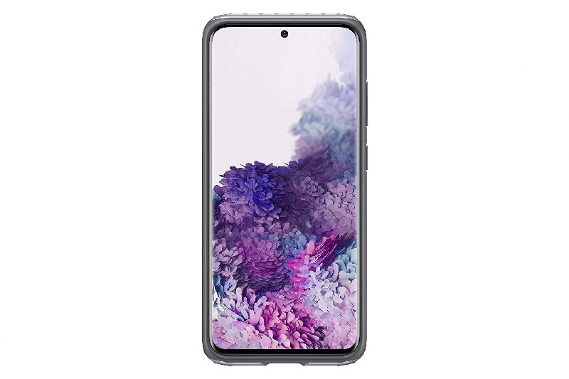 Funda - Samsung Protective Standing Cover, para Samsung Galaxy S20, Con pestaña para apoyo, Gris