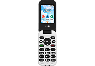 DORO 7030 - Téléphone portable pliant (Noir/Blanc)