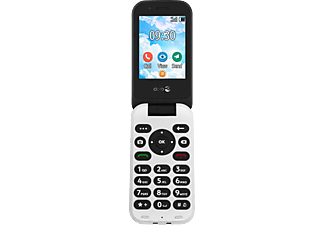 DORO 7030 - Telefono cellulare pieghevole (Nero/Bianco)