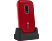 DORO 7030 - Telefono cellulare pieghevole (Rosso/Bianco)