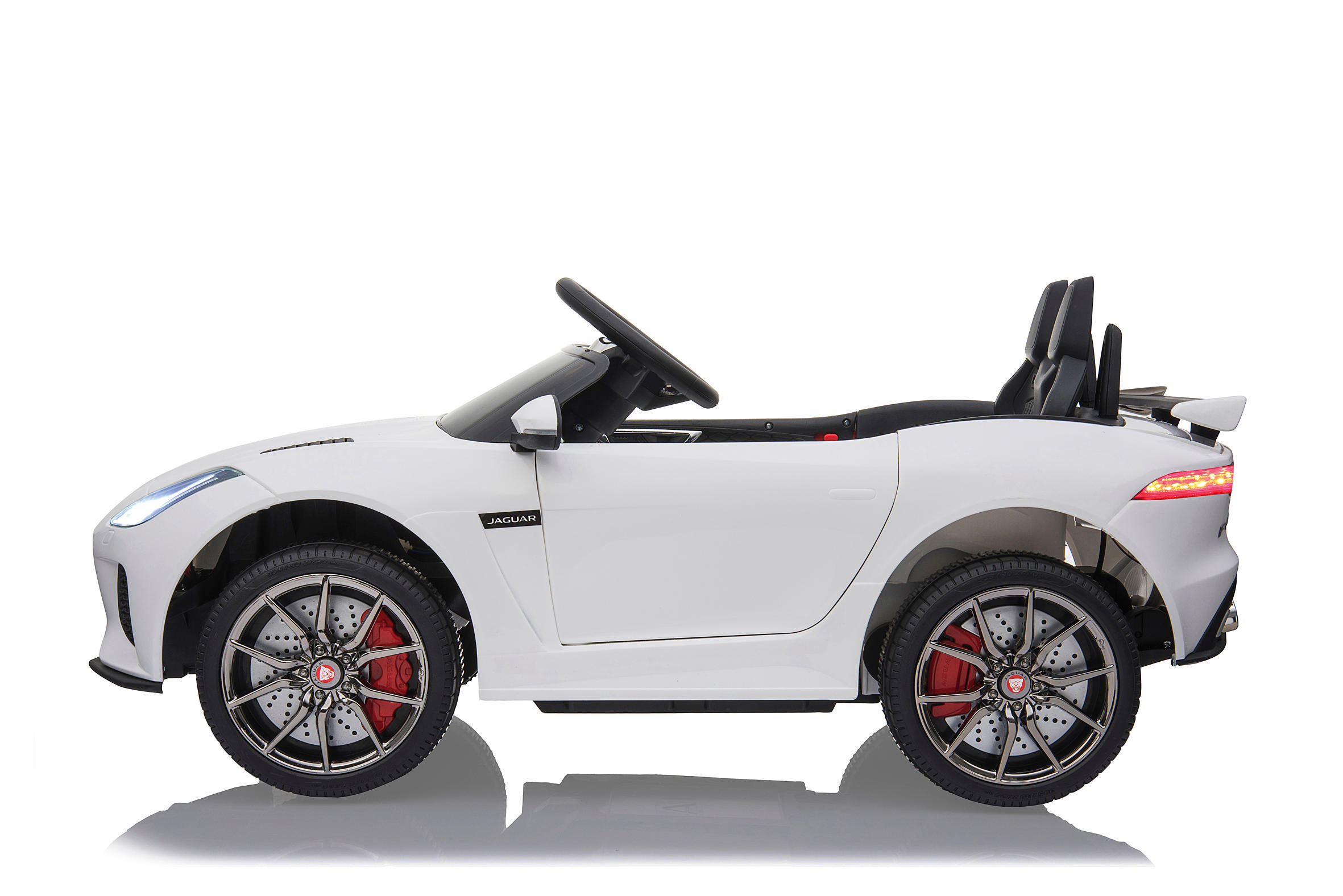 JAMARA KIDS Ride-on Jaguar F-Type SVR 12V Modellfahrzeug, Weiss