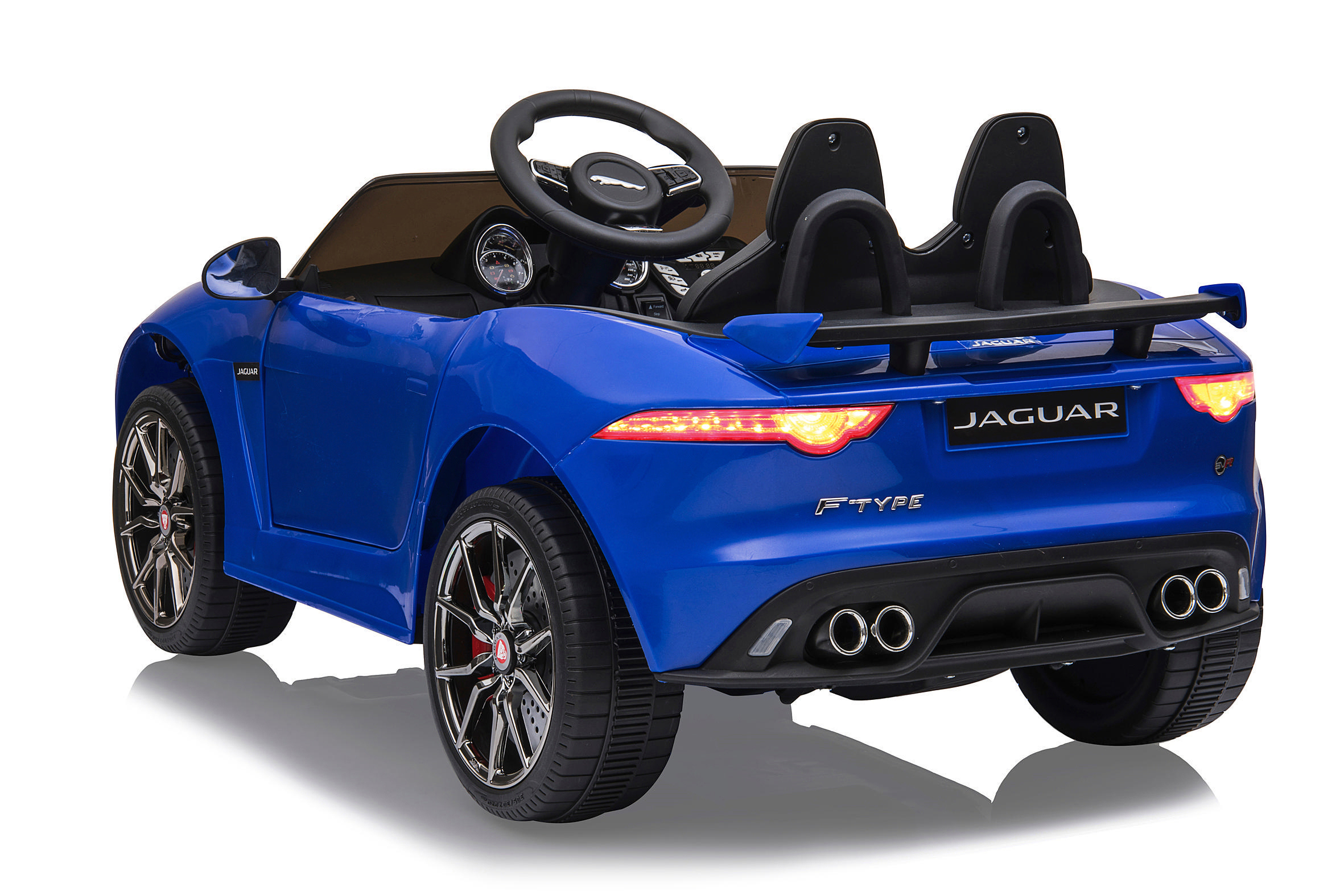 JAMARA KIDS Ride-on Jaguar F-Type SVR 12V Modellfahrzeug, Blau