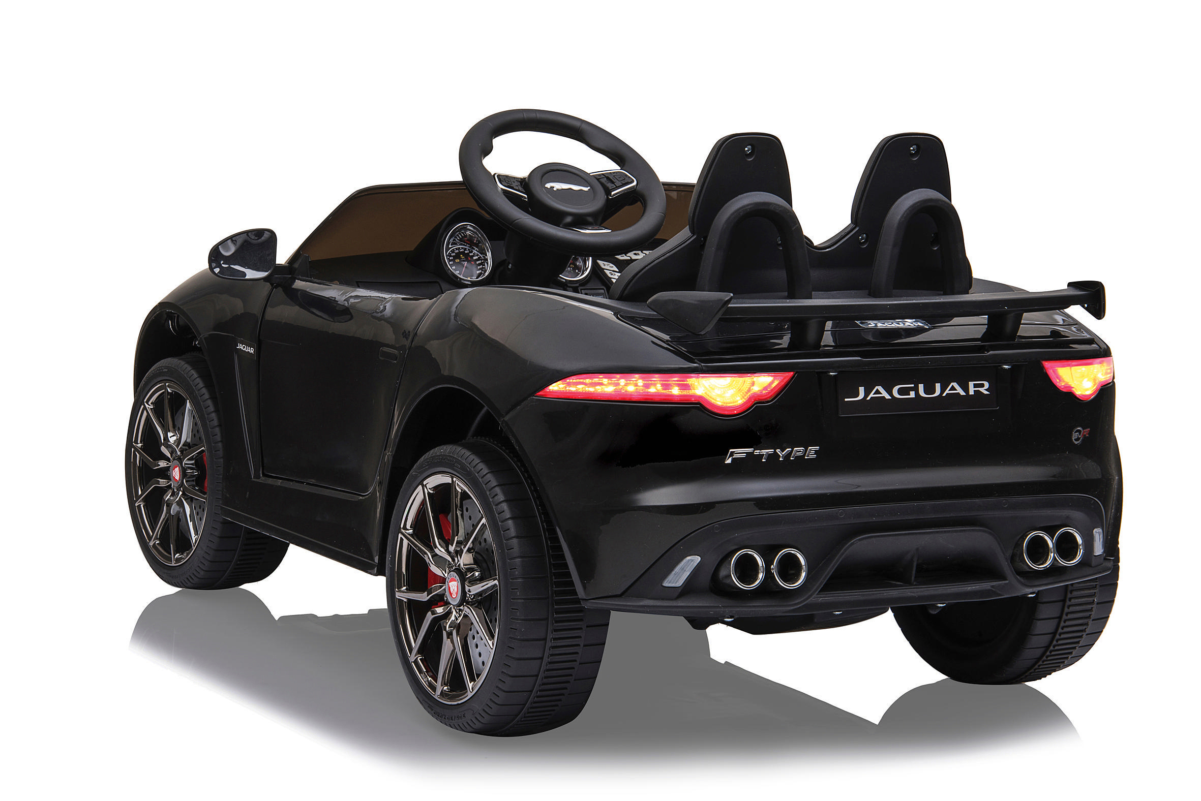 JAMARA KIDS Ride-on Jaguar F-Type SVR 12V Modellfahrzeug, Schwarz