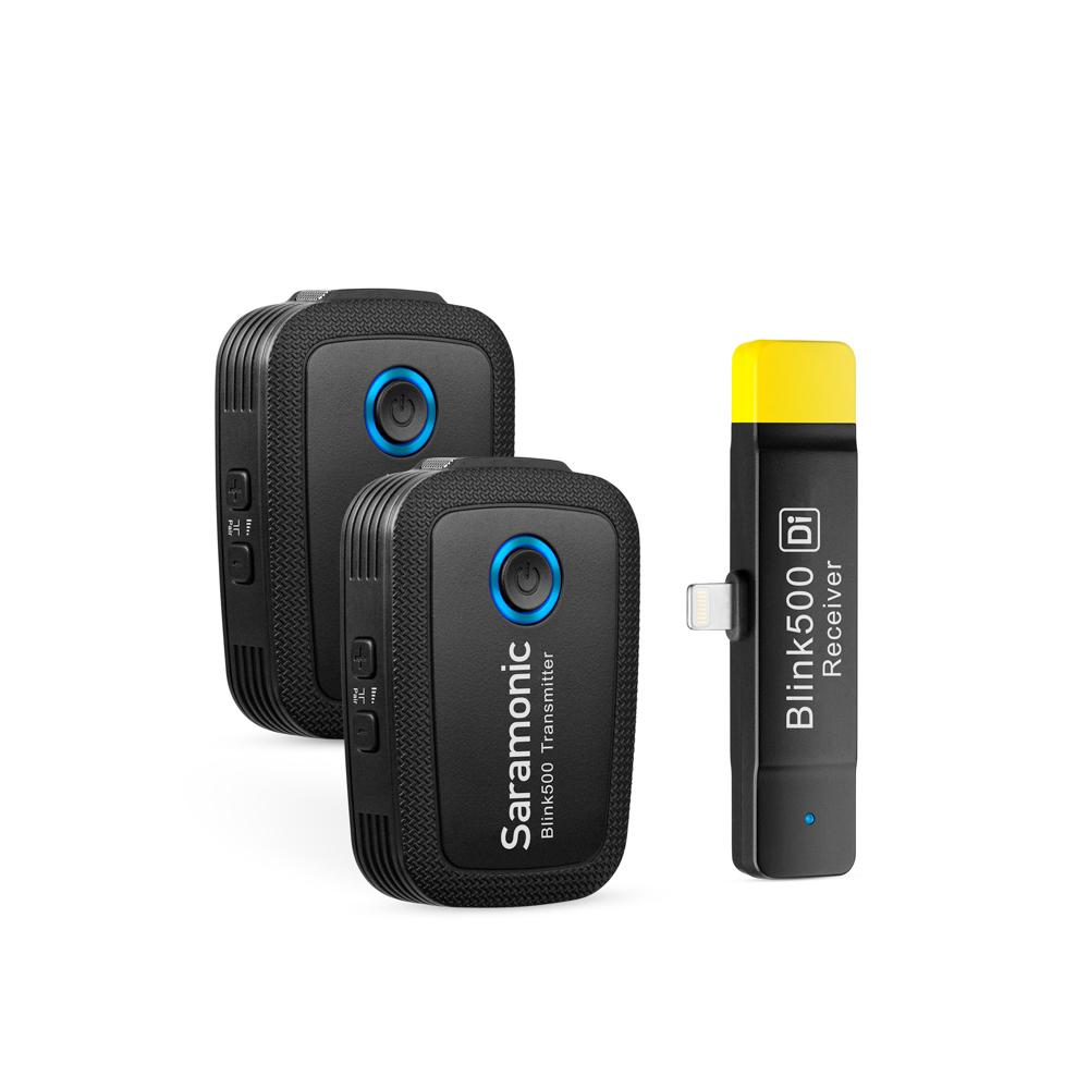 SARAMONIC Blink 500 B4 Kablosuz Klip-On Kablosuz Mikrofon Sistemi ve Alıcı Siyah