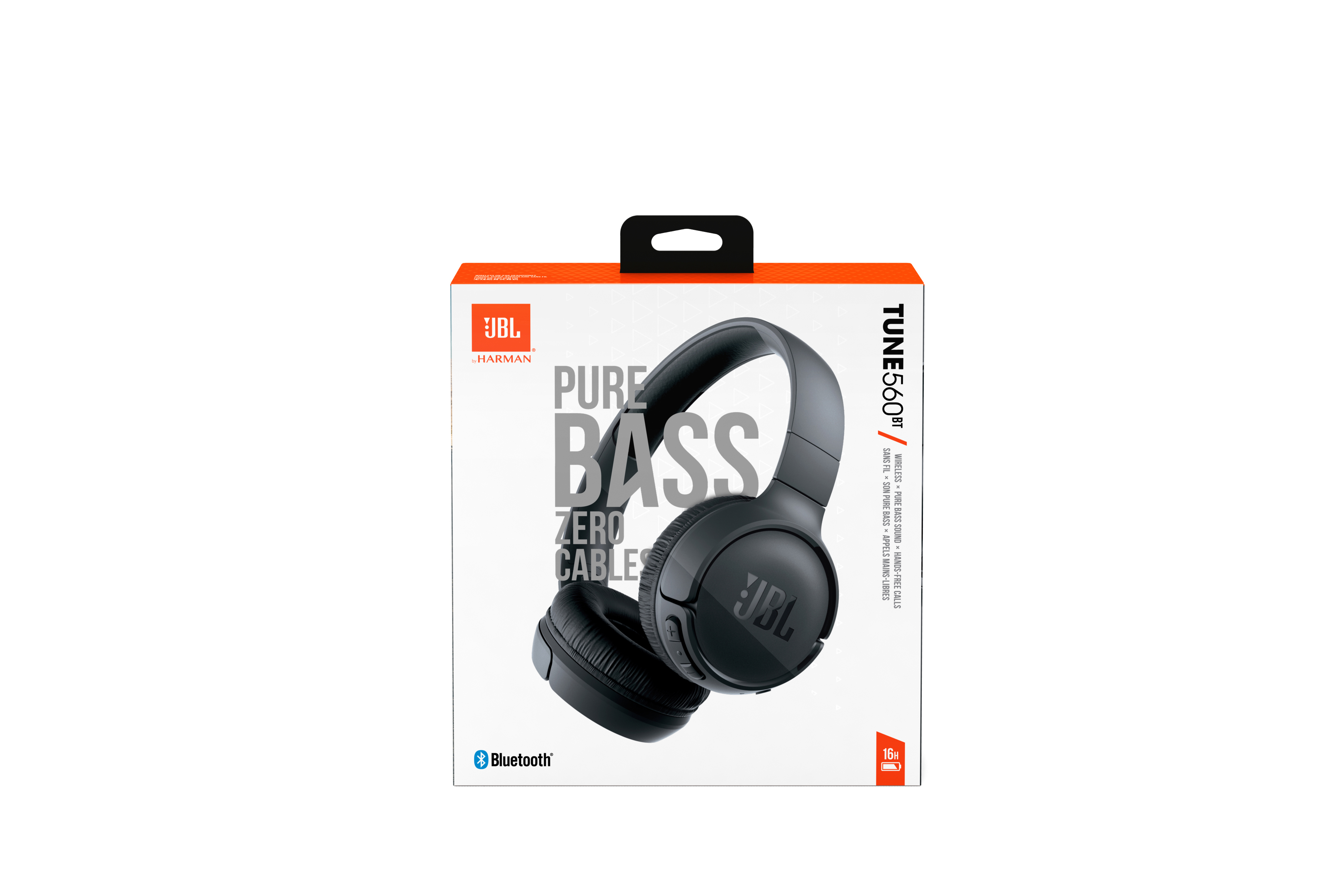 JBL T 560 BT, On-ear Kopfhörer Bluetooth Schwarz