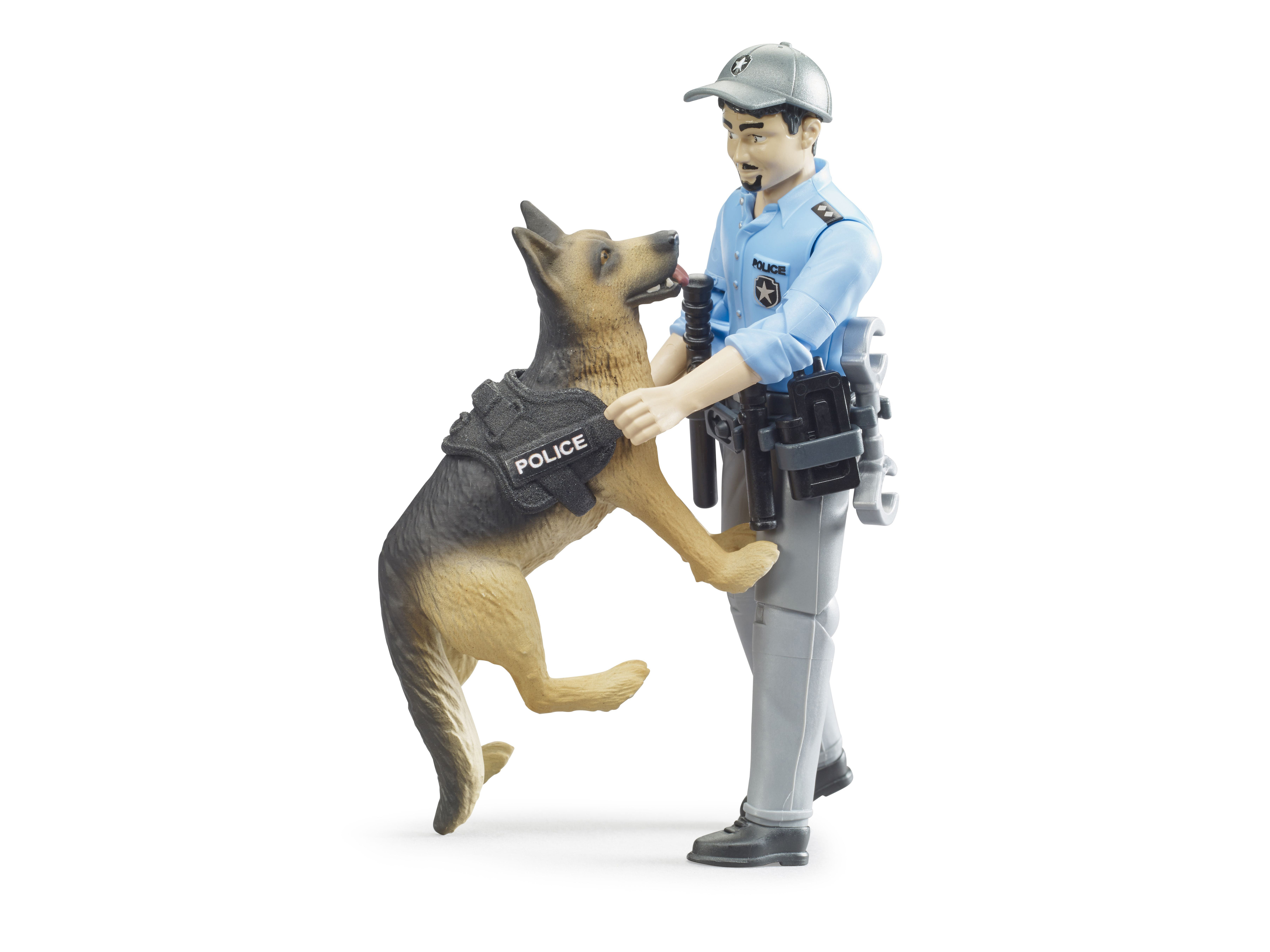 BRUDER Polizist mit Hund Spielzeugset