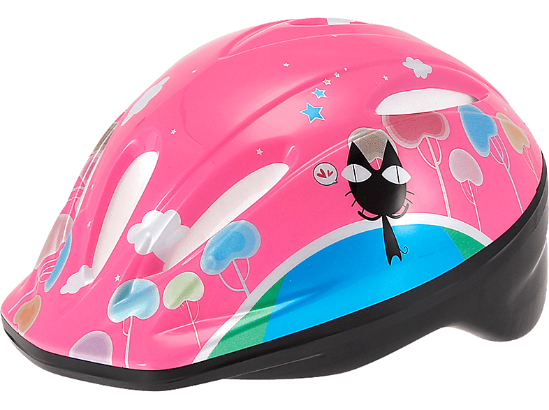 JAMARA Kinder Fahrradhelm Kinderfahrradhelm, pink M Pink