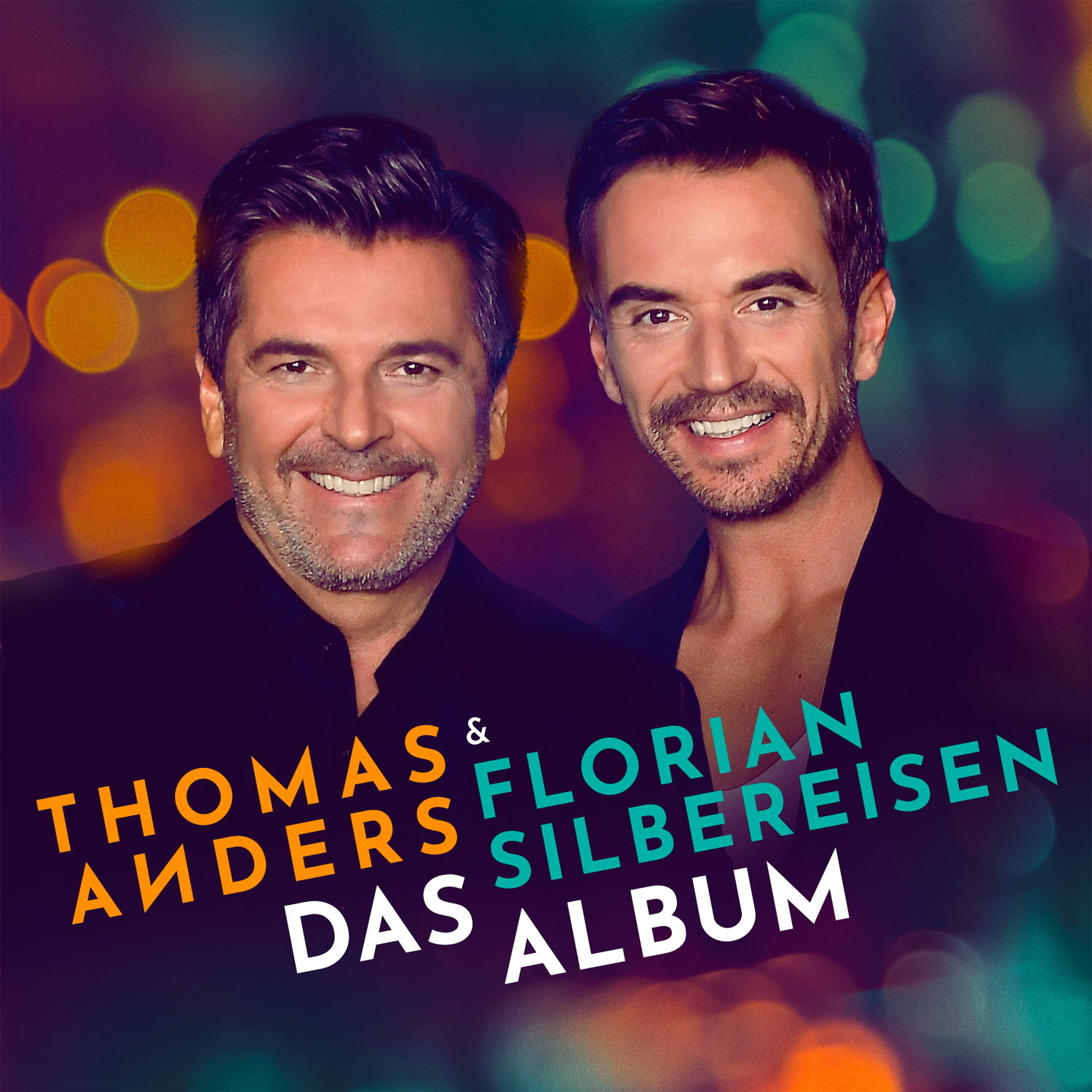 Albumcover: Zwei Männer lächeln. Text sagt Thomas Anders & Florian Silbereisen Das Album.
