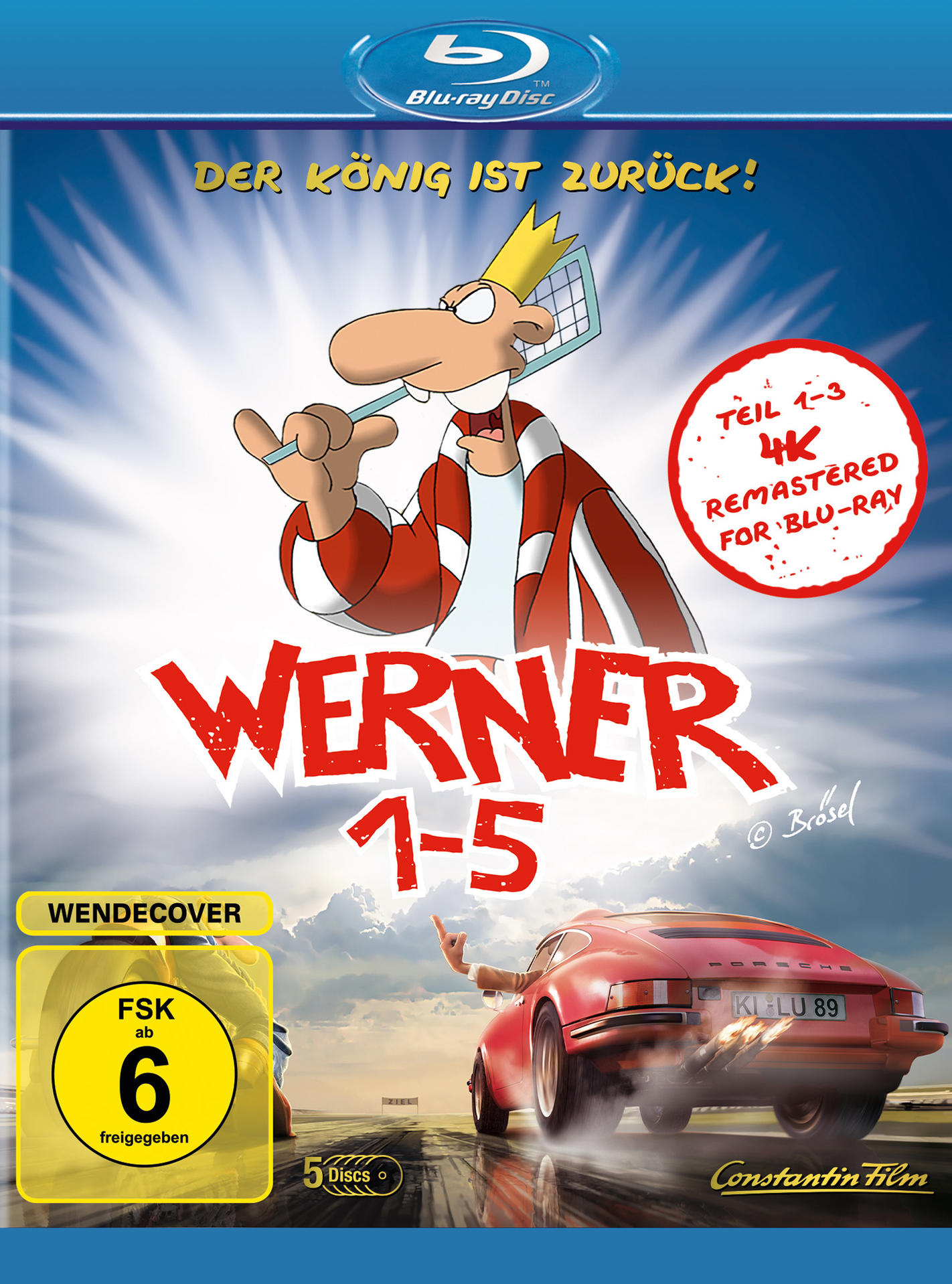 Werner 1-5 Königbox Blu-ray