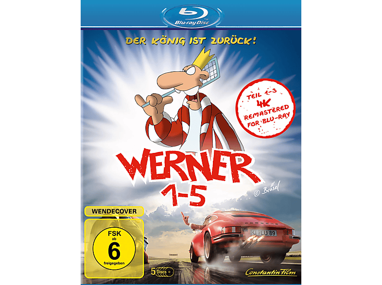 Werner 1-5 Königbox Blu-ray (FSK: 6)