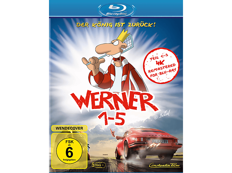 Werner 1-5 Blu-ray Königbox